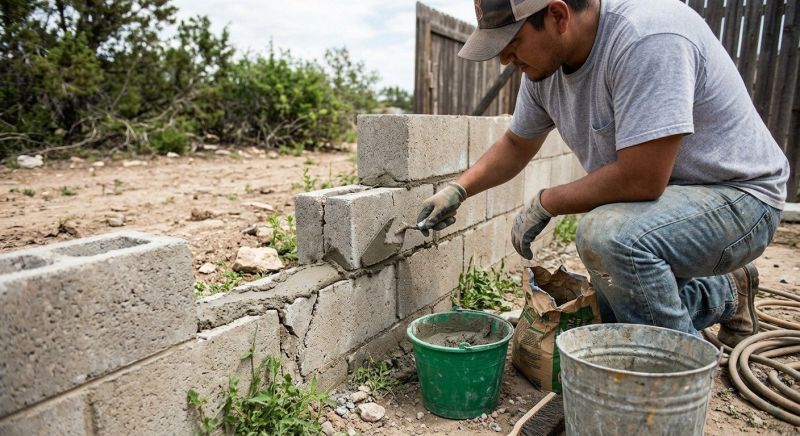 Block Wall Repair in Willis, TX