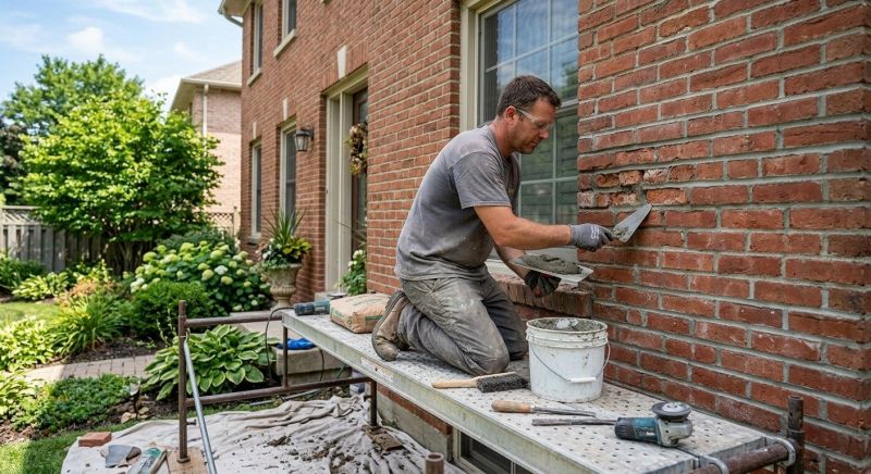 Brick Flatwork Repair in Montgomery, TX