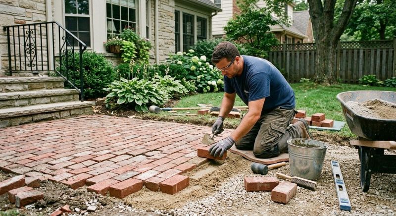 Brick Floor Repair in Conroe, TX
