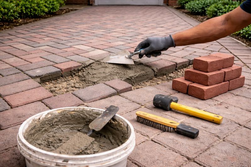Brick Floor Repair in Conroe, TX