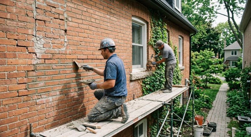 Brick Masonry Repair in Willis, TX