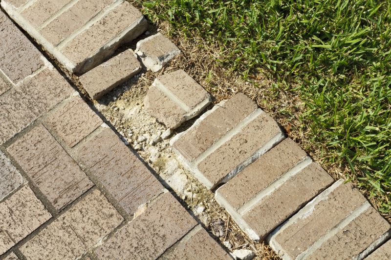 Brick Pathway Repair in Conroe, TX