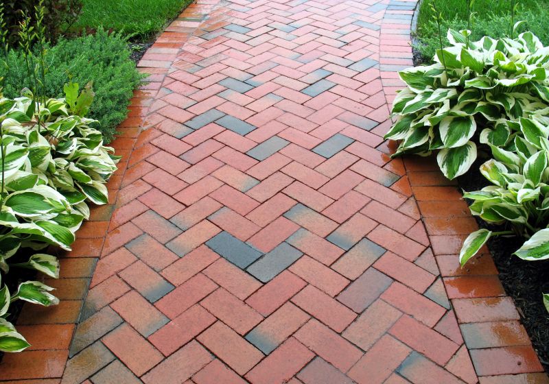 Brick Pathway Repair in Conroe, TX