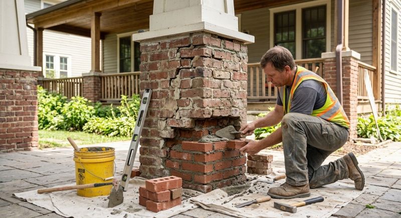 Brick Restoration in Montgomery County, TX