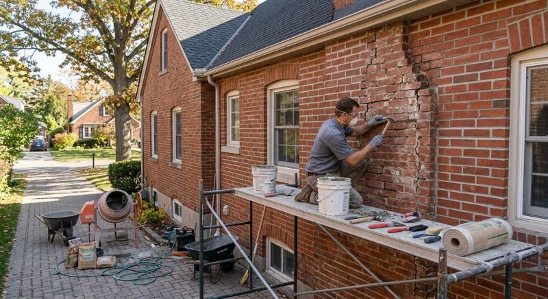 Brick Restoration in Montgomery County, TX