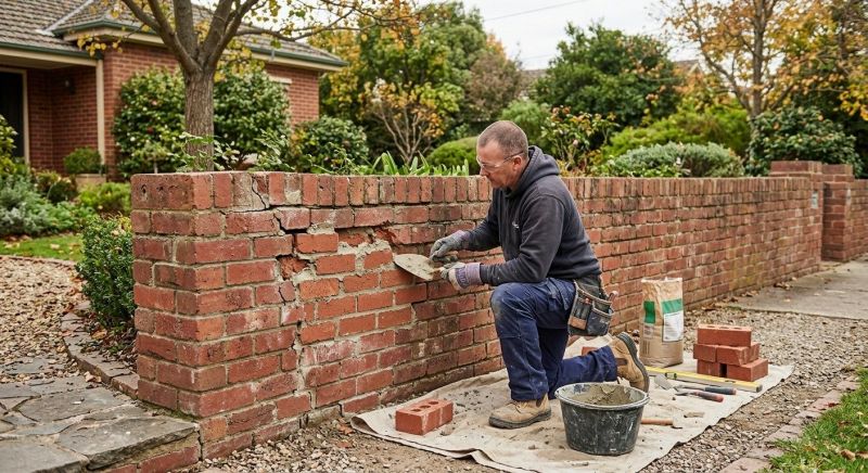 Brick Wall Repair in Tomball, TX