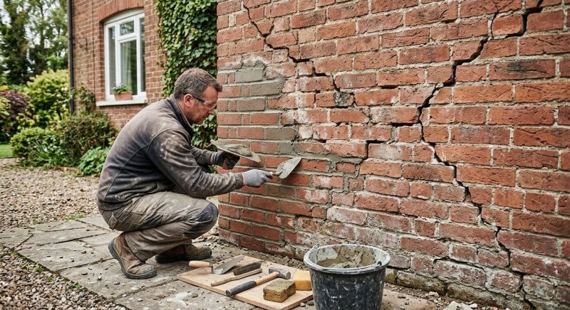 Brick Wall Repair in Tomball, TX