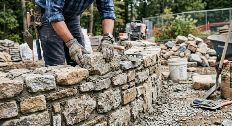 Commercial Stone Masonry in Tomball, TX