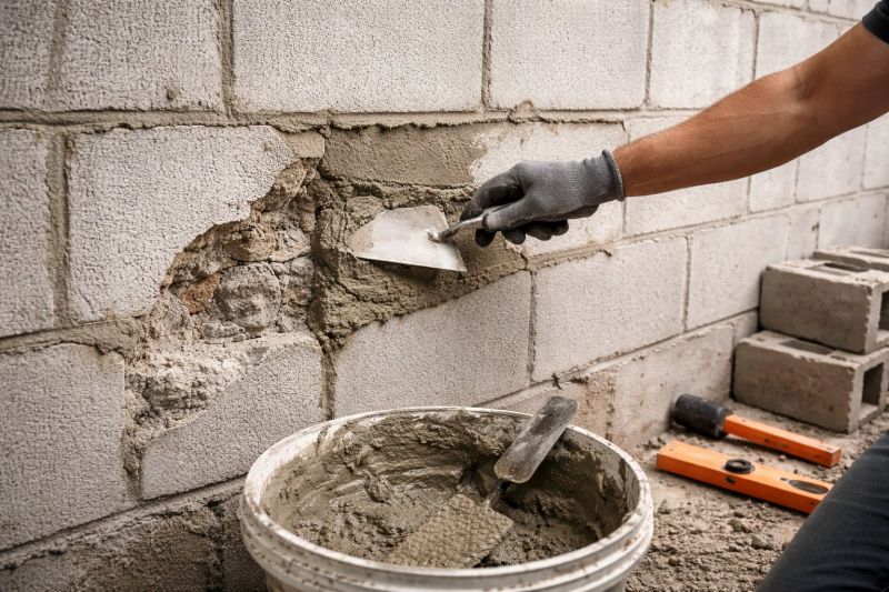 Concrete Block Repair in Liberty County, TX
