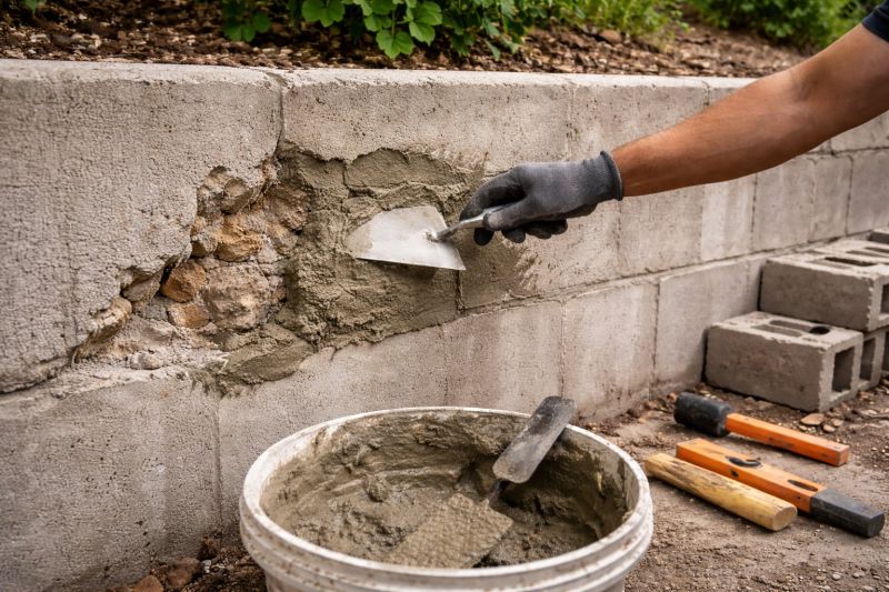 Retaining Wall Repair in Humble, TX