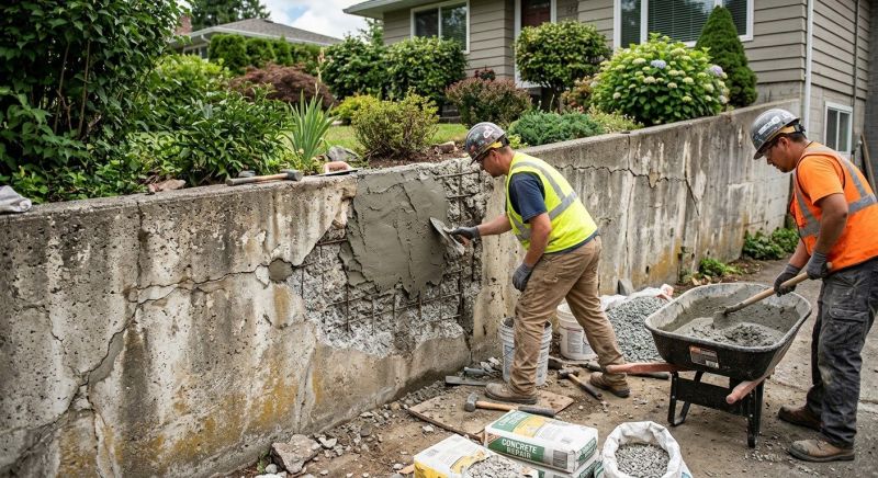 Retaining Wall Repair in New Caney, TX