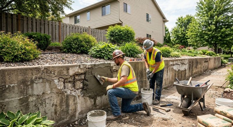 Retaining Wall Repair in New Waverly, TX