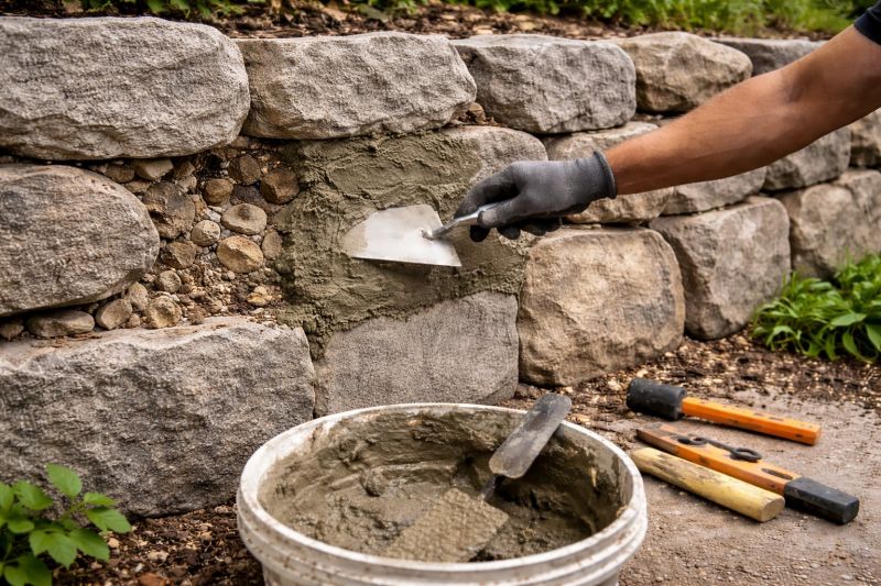Retaining Wall Repair in Splendora, TX