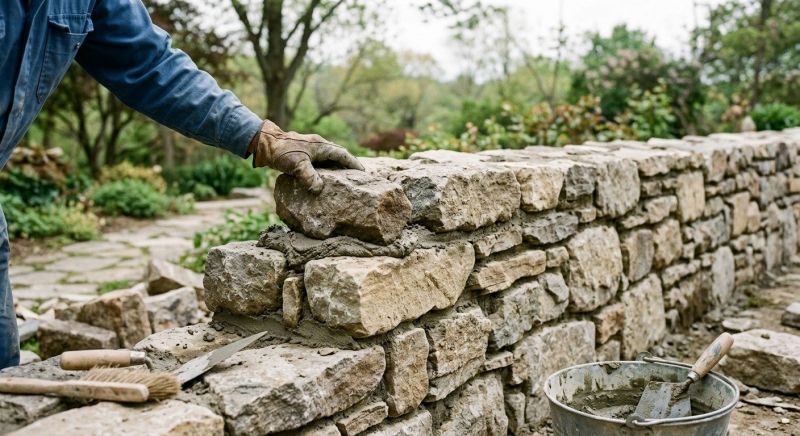 Stone Masonry Installation in Conroe, TX