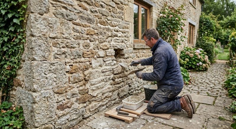 Stone Masonry Repair in Kingwood, TX