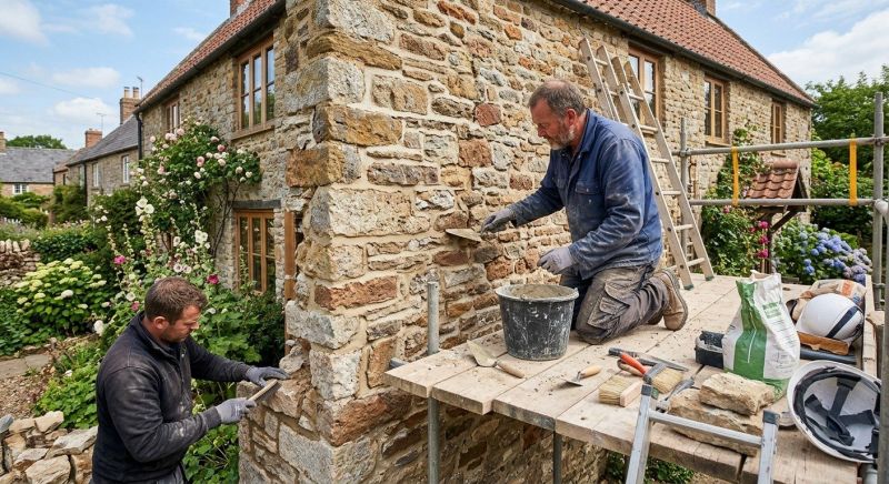 Stone Masonry Repair in New Waverly, TX