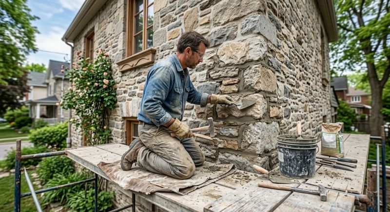 Stone Masonry Repair in Tomball, TX