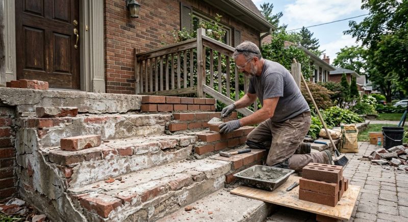 Stonework Repair in Willis, TX